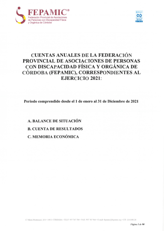 MEMORIA ECONOMICA