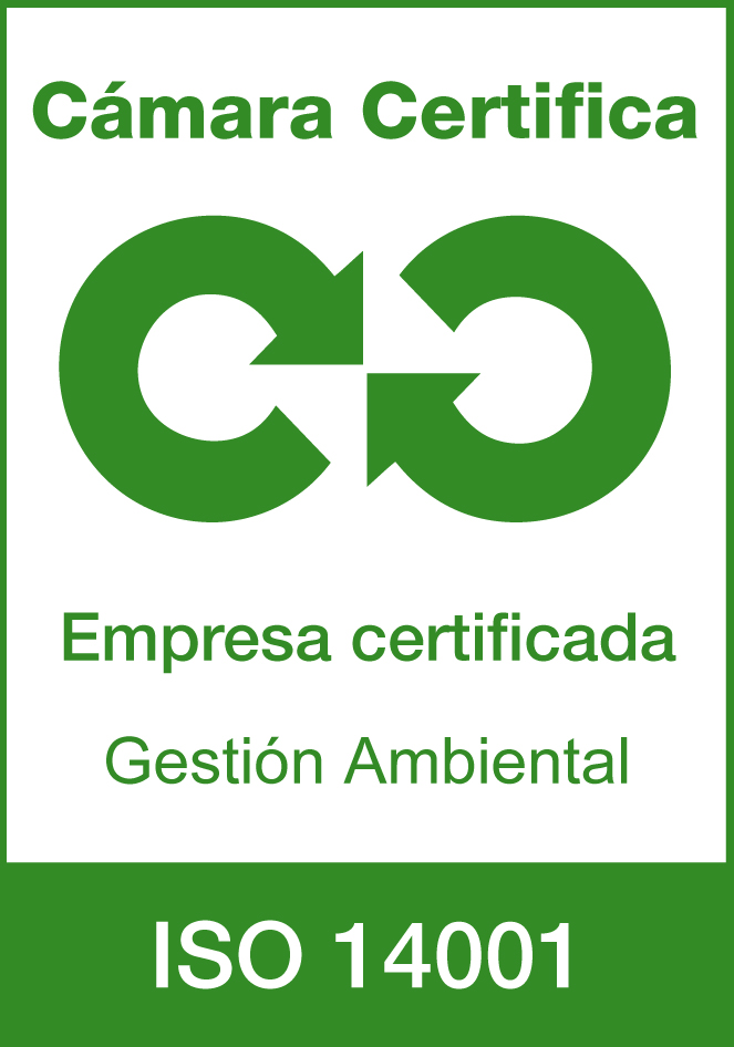 Sello de certificación Norma 14001