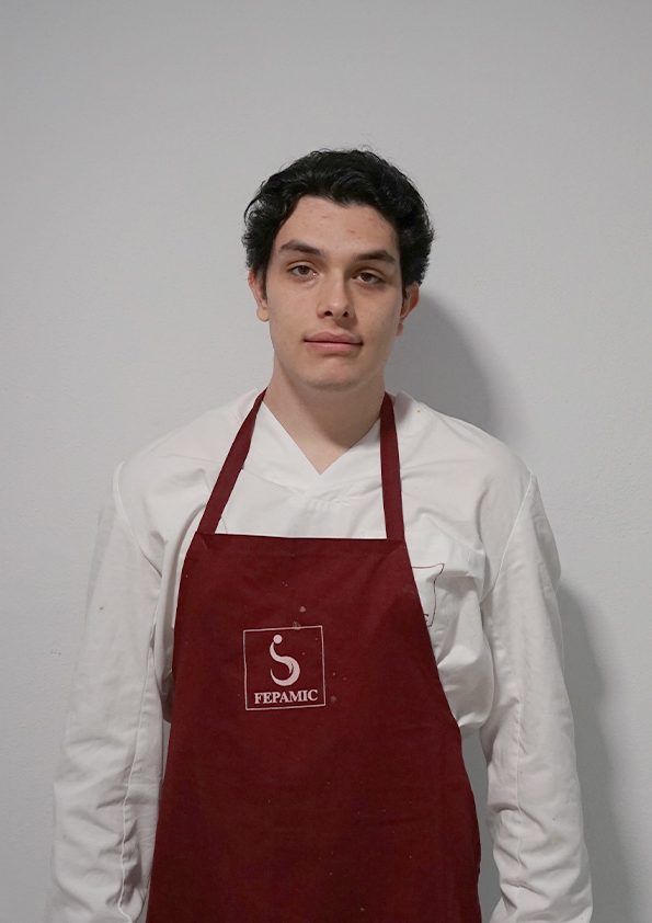 Lorenzo, voluntario en Cocina